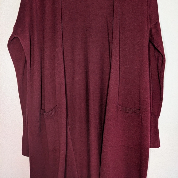Old Navy Maroon Cardigan - Picture 9 of 13